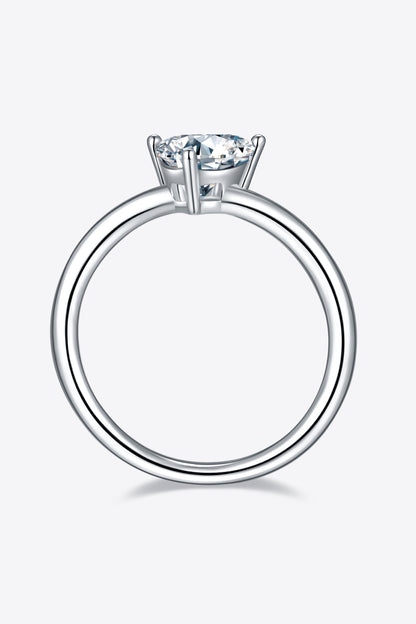 THE KARA SOLITAIRE TRIANGLE RING