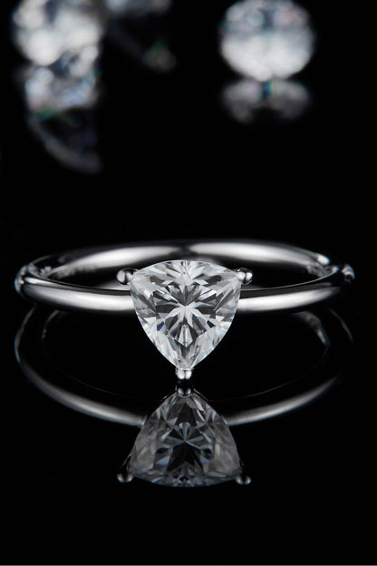 THE KARA SOLITAIRE TRIANGLE RING