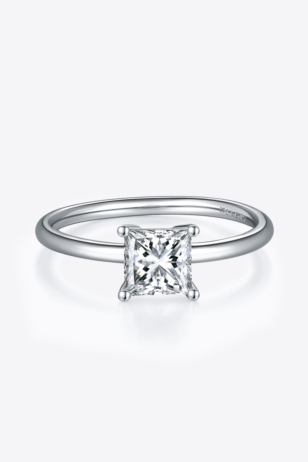 THE KARA SOLITAIRE TRIANGLE RING