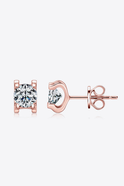 THE HOPE SOLITAIRE STUD EARRINGS