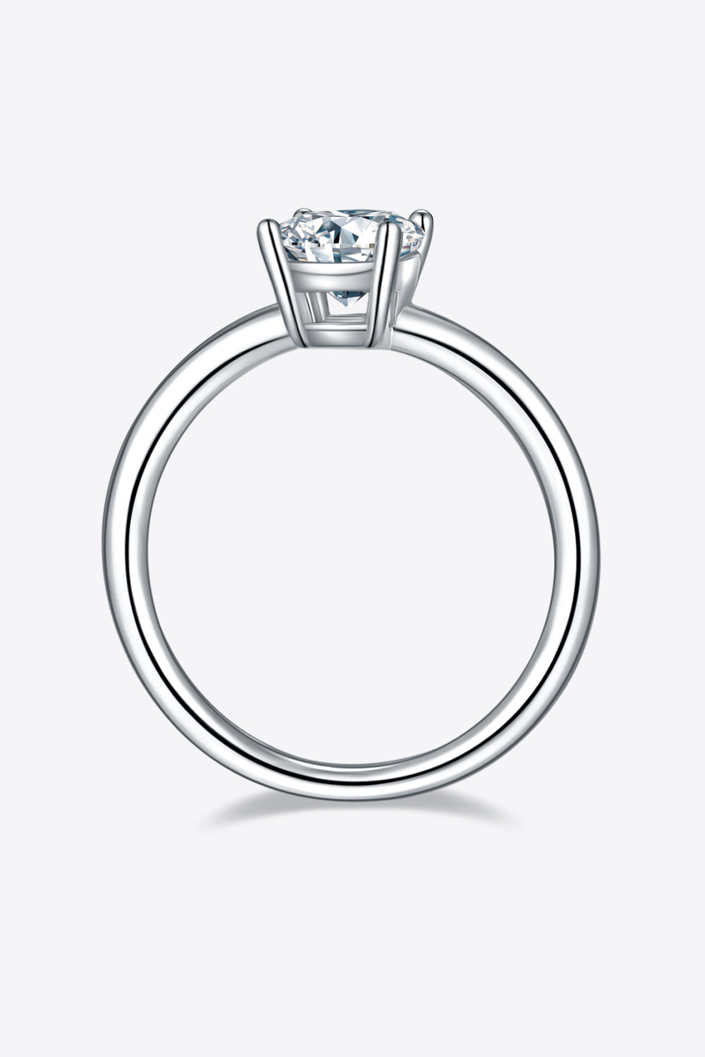 THE KARA SOLITAIRE TRIANGLE RING