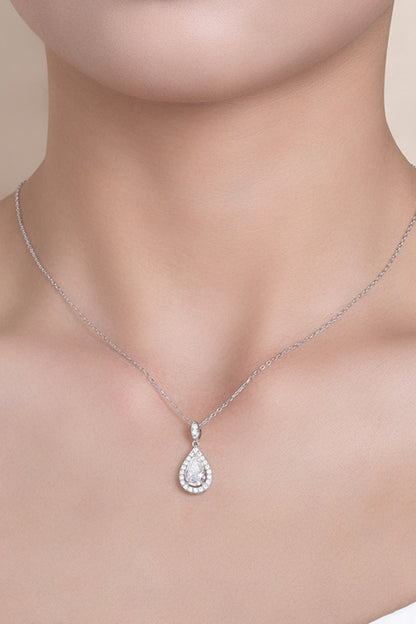 THE SIENNA PEAR DROP NECKLACE