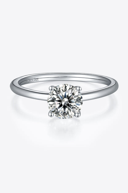 THE KARA SOLITAIRE TRIANGLE RING