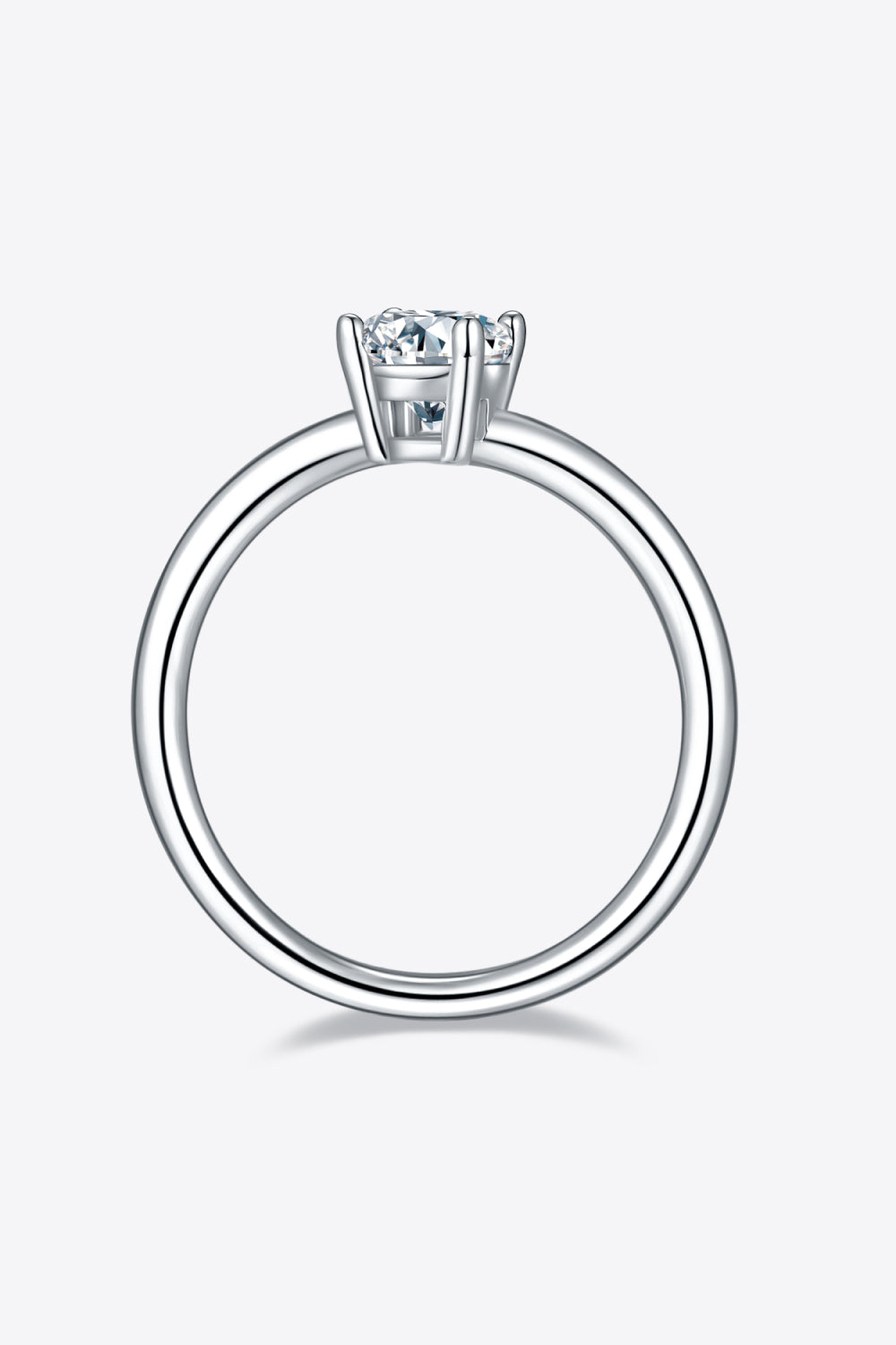 THE KARA SOLITAIRE TRIANGLE RING