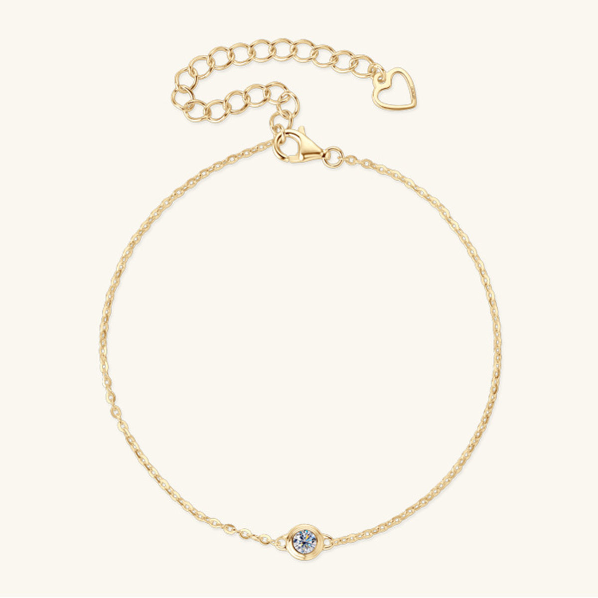 THE ELIO SOLITAIRE ROUND BRACELET