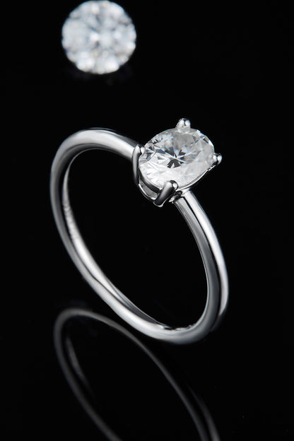 THE KARA SOLITAIRE TRIANGLE RING