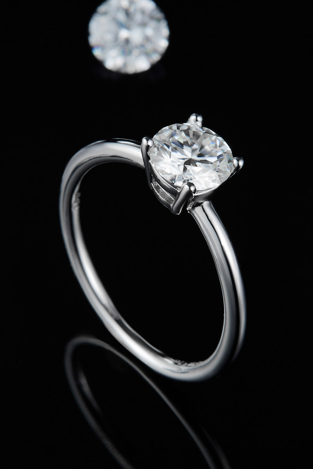 THE KARA SOLITAIRE TRIANGLE RING