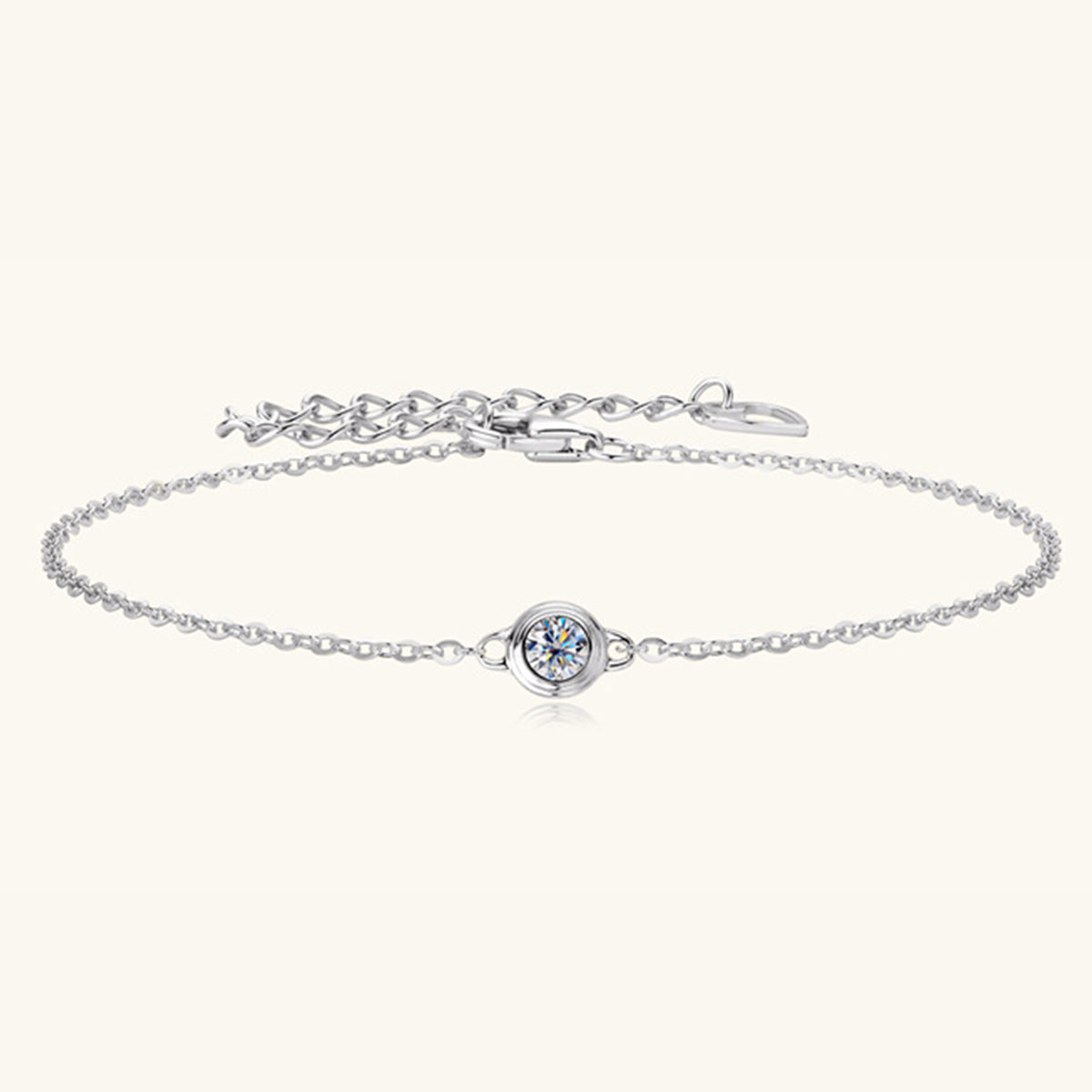 THE ELIO SOLITAIRE ROUND BRACELET