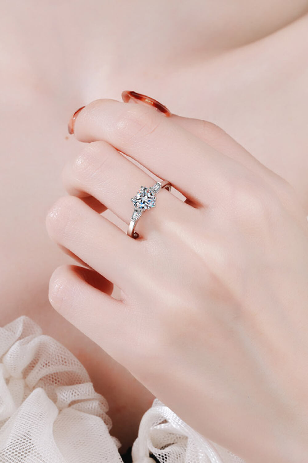 THE LIYLAH HEART RING