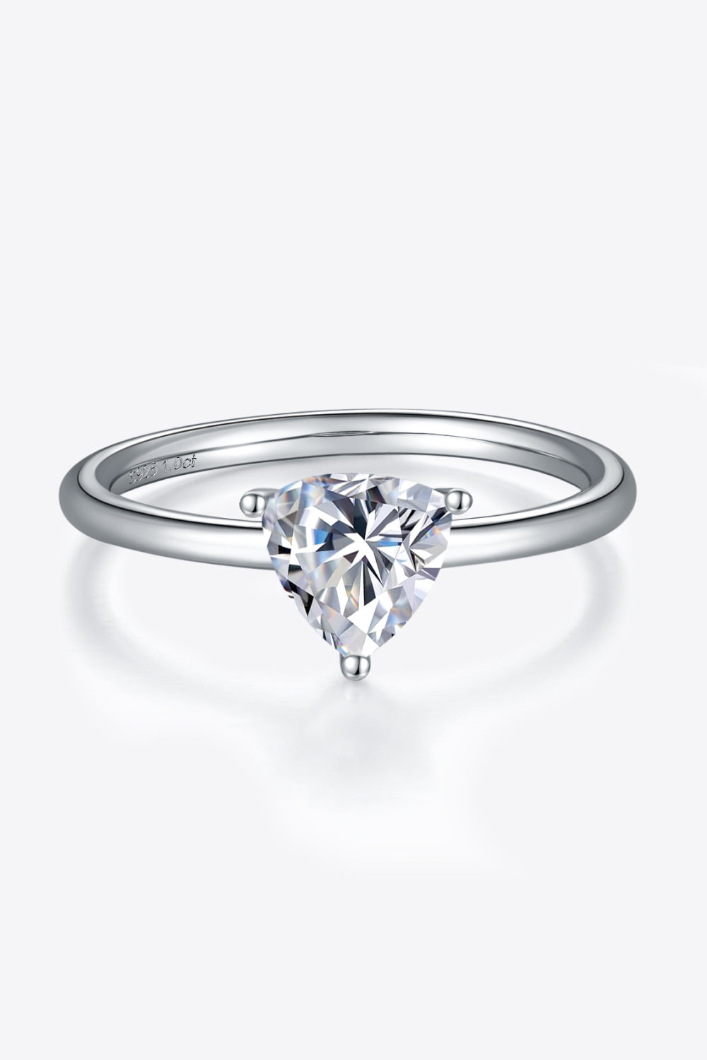 THE KARA SOLITAIRE TRIANGLE RING