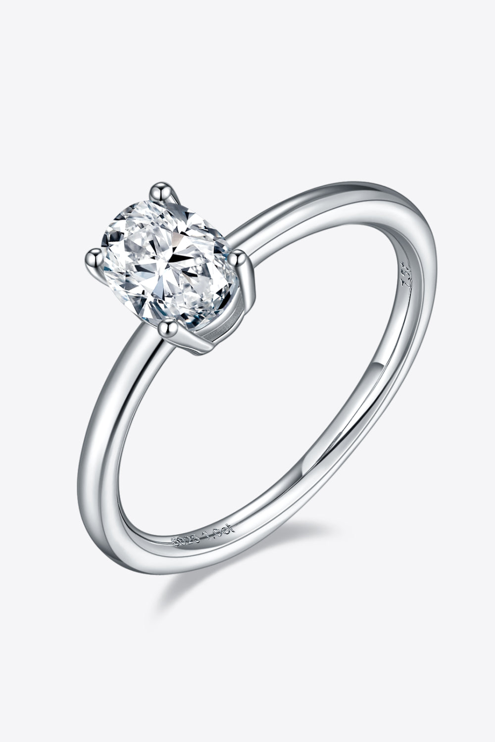 THE KARA SOLITAIRE TRIANGLE RING