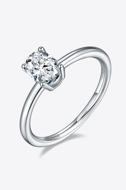 THE KARA SOLITAIRE EGG RING