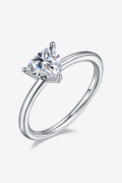 THE KARA SOLITAIRE TRIANGLE RING