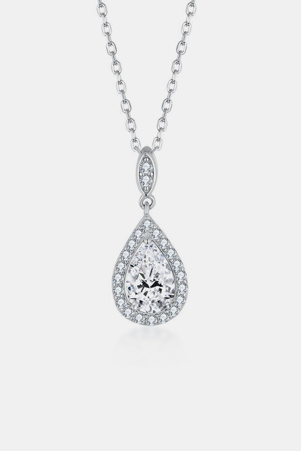 THE SIENNA PEAR DROP NECKLACE